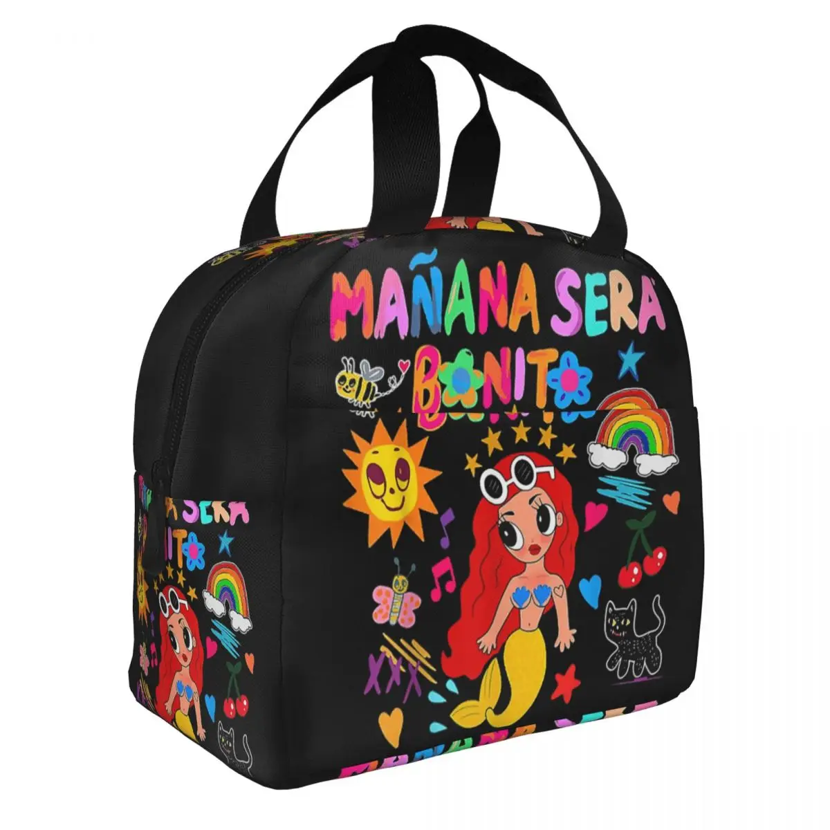 Custom Manana Sera Bonito Colombian Singer Karol G Insulated Lunch Bag for Women Leakproof Thermal Cooler Lunch Box Travel