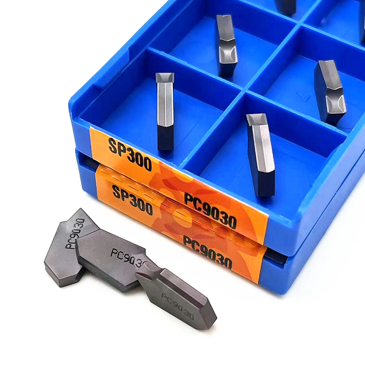 Inserts rainurés pour allumer es-outils, inserts en carbure rainurés, outils de tour SP 300, insert de tournage, éventuelles 200, éventuelles 300, éventuelles 400, PC9030, NC3020, NC3030