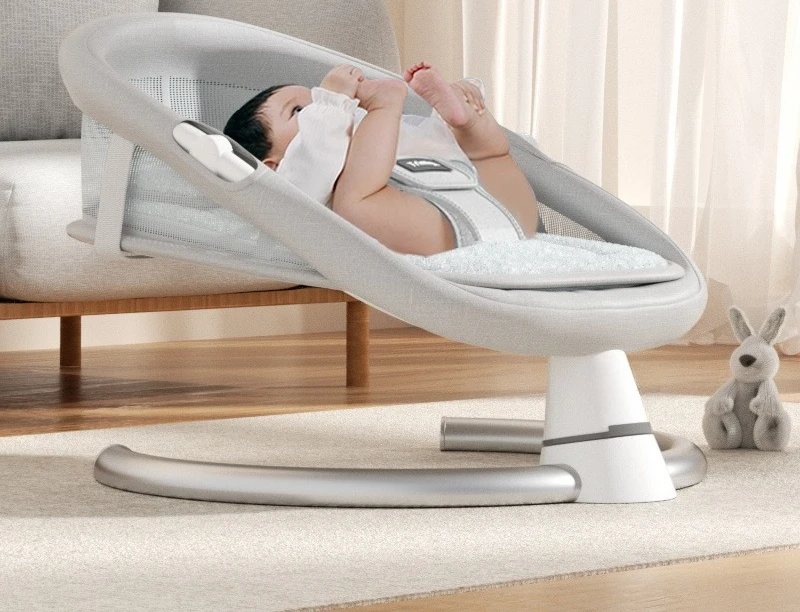

Baby rocking chair, electric, baby coaxing artifact, baby rocking chair, full moon baby cradle
