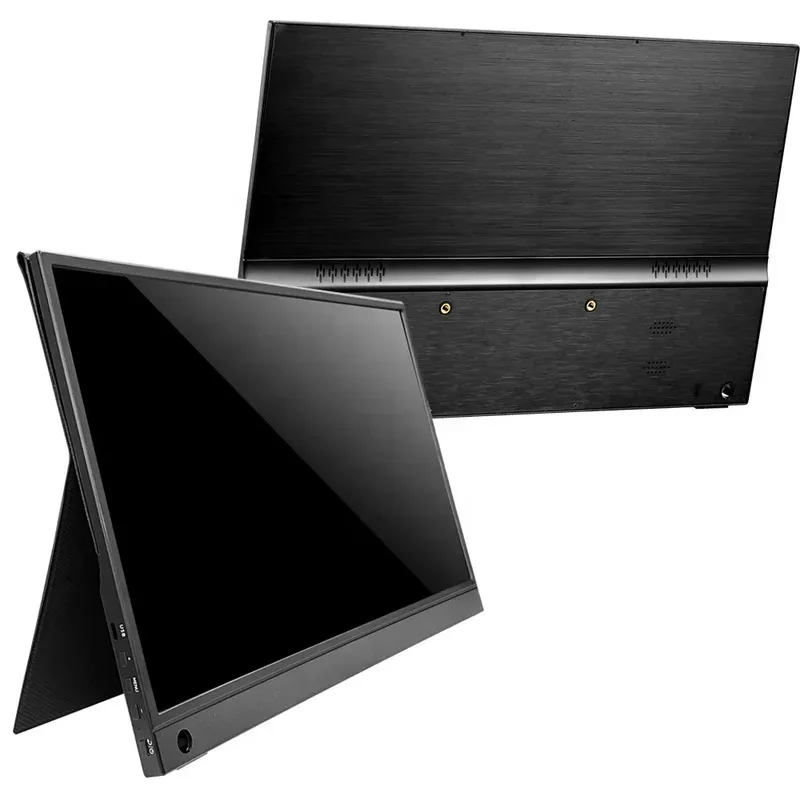 Portable Laptop Monitor Touchscreen 15.6" 1080P USB C External Computer Display Ultra Slim Travel Second Monitor For Laptop PS4