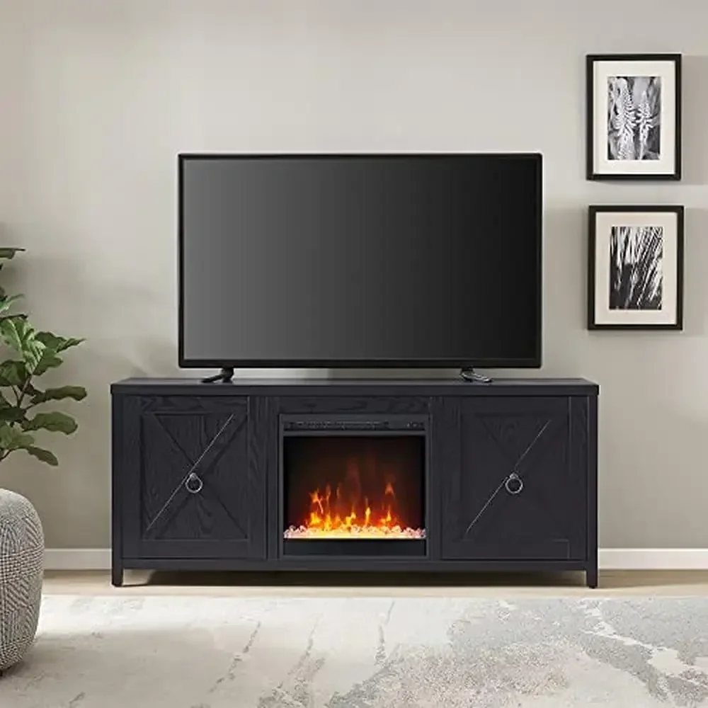 Modern Electric Fireplace TV Stand TVs up to 65