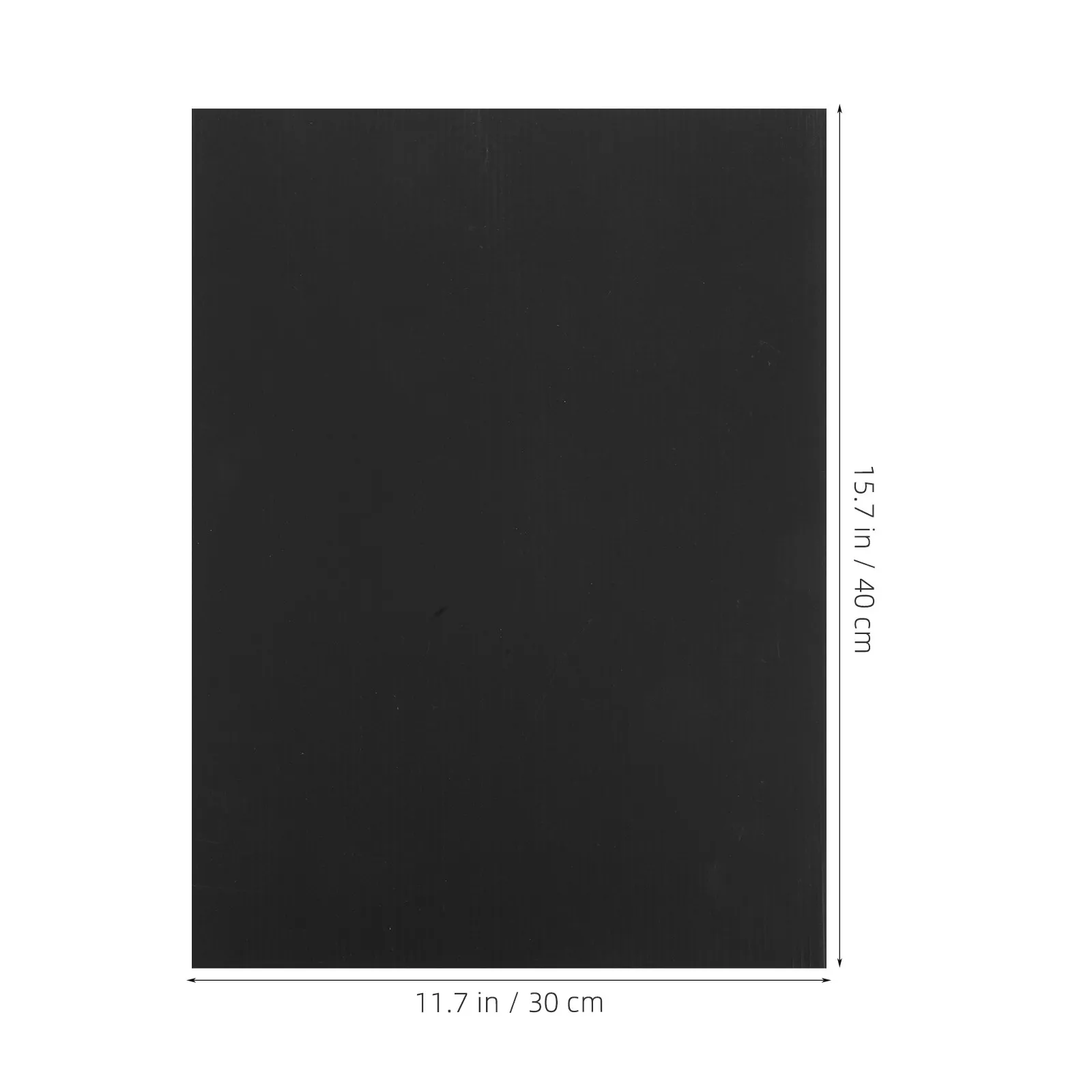 10Pcs Plastic Black Corrugated For Outdoor Display Board Fall Festival Sign Versatile Thick Poster Crafts Boards