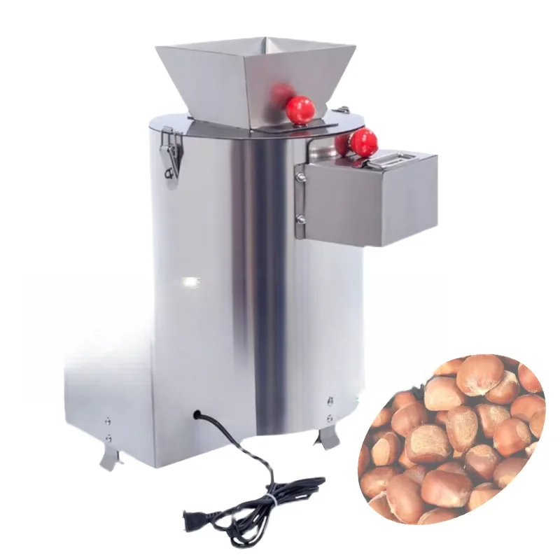

150Kg/h Small commercial chestnut sheller Chestnut peeling sheller for sale