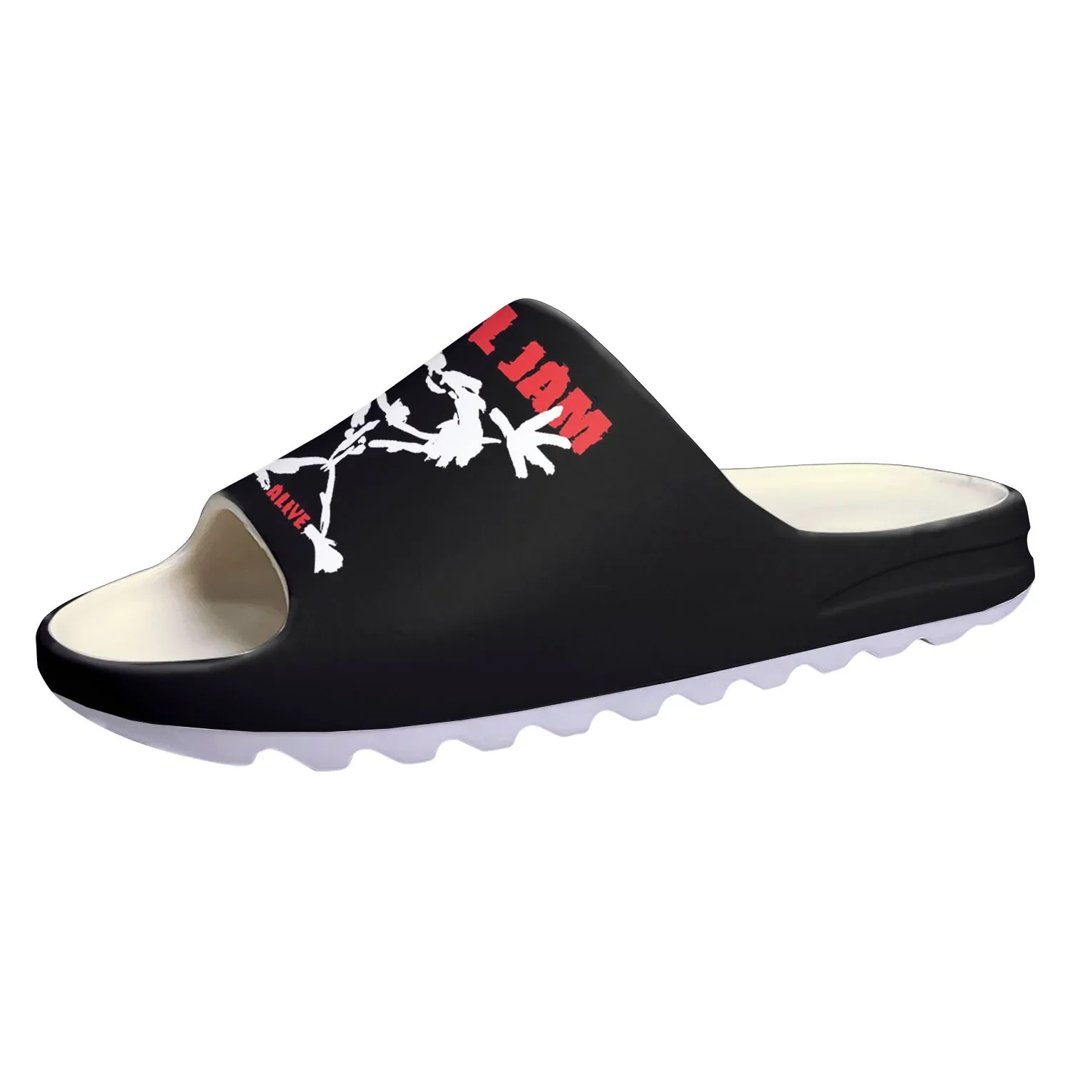 Pearl Jam Rock Band Soft Sole Sllipers Home Clogs Water Shoes Mens Womens Teenager Bathroom Beach Customize on Shit Sandals