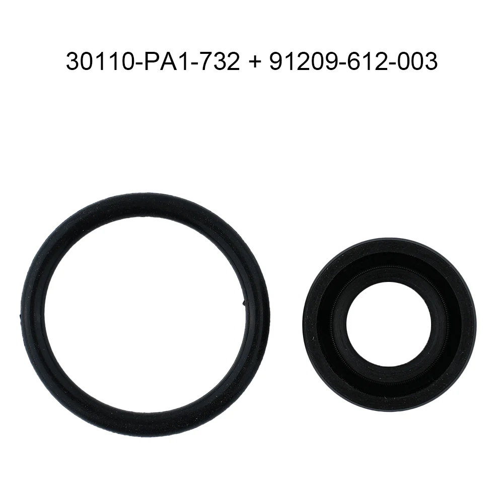 Kits Seal O-Ring Oil Seal Rubber 30110-PA1-732 Accessories Black For Acura CL 1997-1999 For Civic High Quality