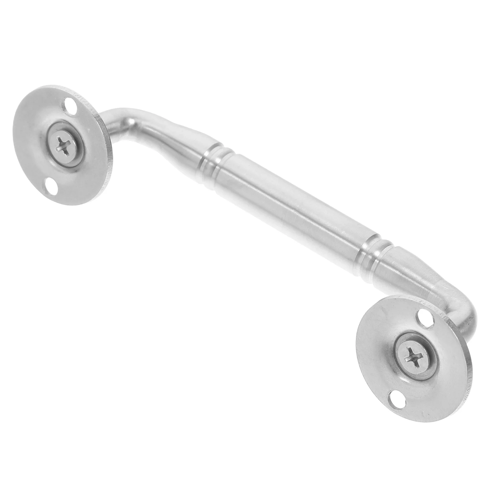 

Stainless Steel Surface Mounted Double Wooden Door Handle Durable Security Door Pull Hardware Cabinet Wardrobe Kitchen Furniture