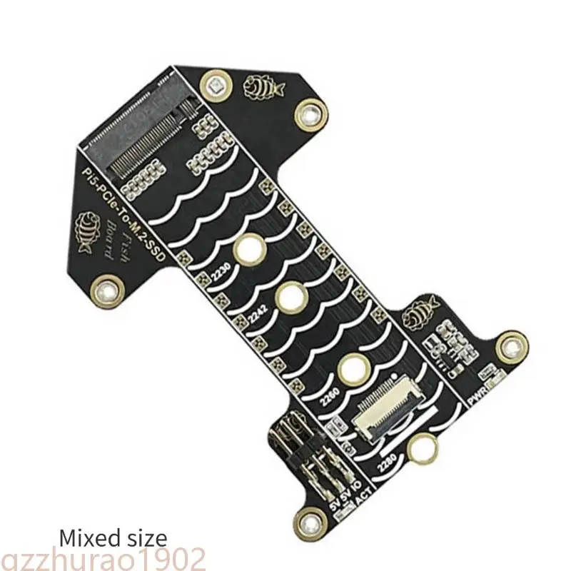 97QB para RPI 5 PCIe a M.2 NVME SSD Adaptador