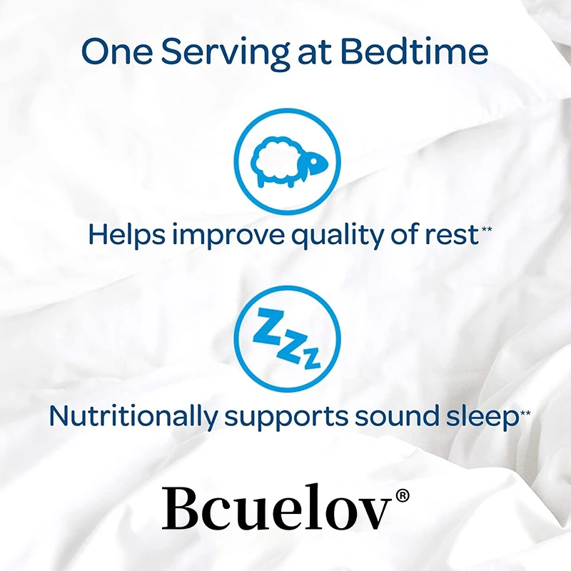 Capsules de mélatonine – Aide à la relaxation, à améliorer la qualité du sommeil, favorise le sommeil profond, améliore la vitalité et régule le système immunitaire