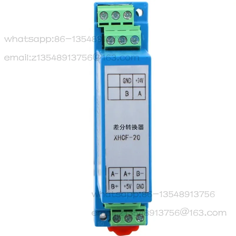 XHCF-20 Servo Differential to Collector Differential Converter Encoder High Speed Signal Conversion HTL-TTL Spot