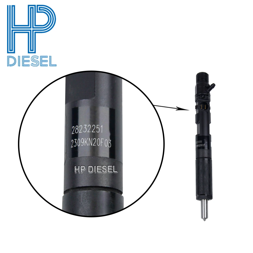 Wtryskiwacz paliwa HP DIESEL 28232251 dla Delphi – pasuje do silników Renault 1.5 dCi w modelach Clio, Megane