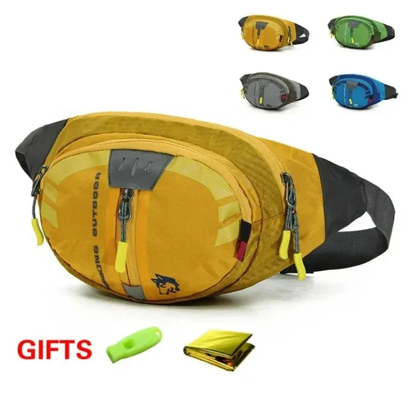 Jungle King Outdoor Mountaineering Camping Riding Bag Nylon Ultra Light Ultra-thin High Tear Resistance Multi-function Waist Bag