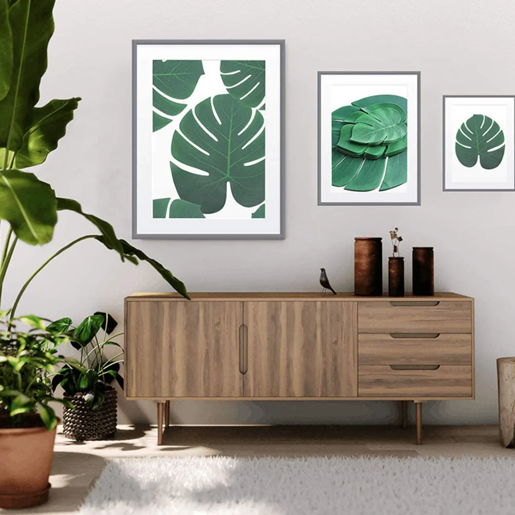 

100pcs Simulation Leaf Decor Monstera Table Mats For Home Bar Restaurant Party Place Mat Leaf Decor Supply