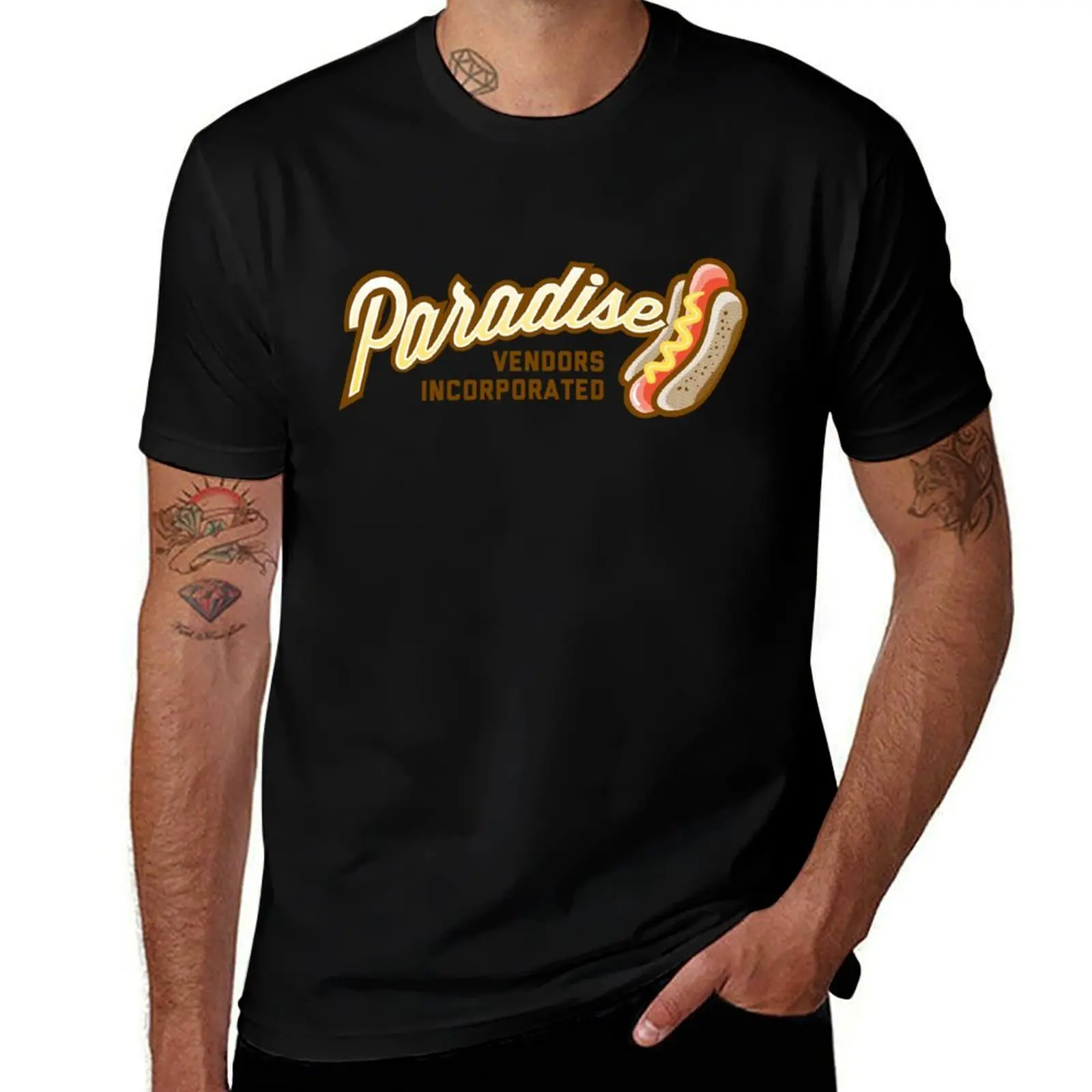 

Paradise Vendors Incorporated T-Shirt shirts graphic tees cotton graphic tees topping korean fashion mens graphic t-shirts anime