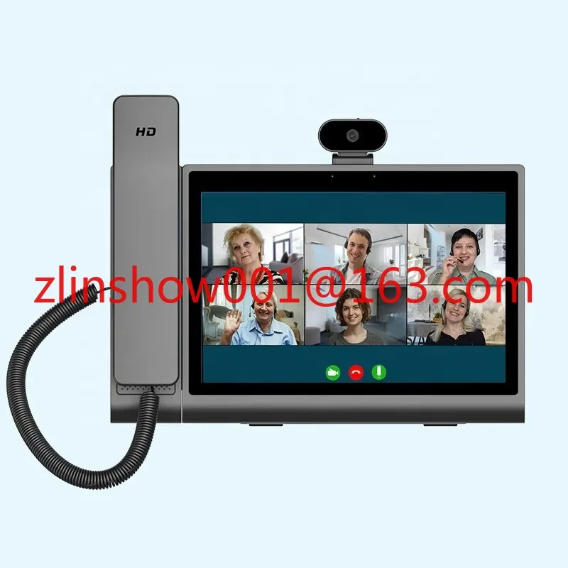 4G Android Fixed Wireless Desktop Phone Video Support VOLTE,HD Camera,WIFI Hotspot SIP Desktop Phone