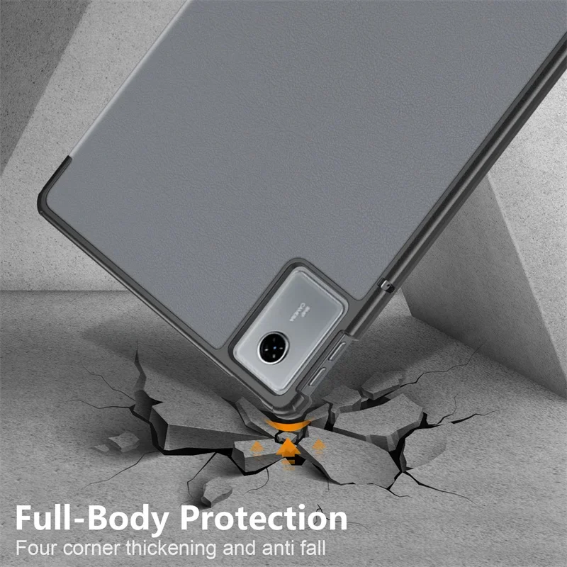 Lenovo Idea Tab 11 ケース tb336fu tb336zu 三つ折りマグネット式レザースタンドハードスマートカバー Lenovo Idea Tab タブレット11インチケース用