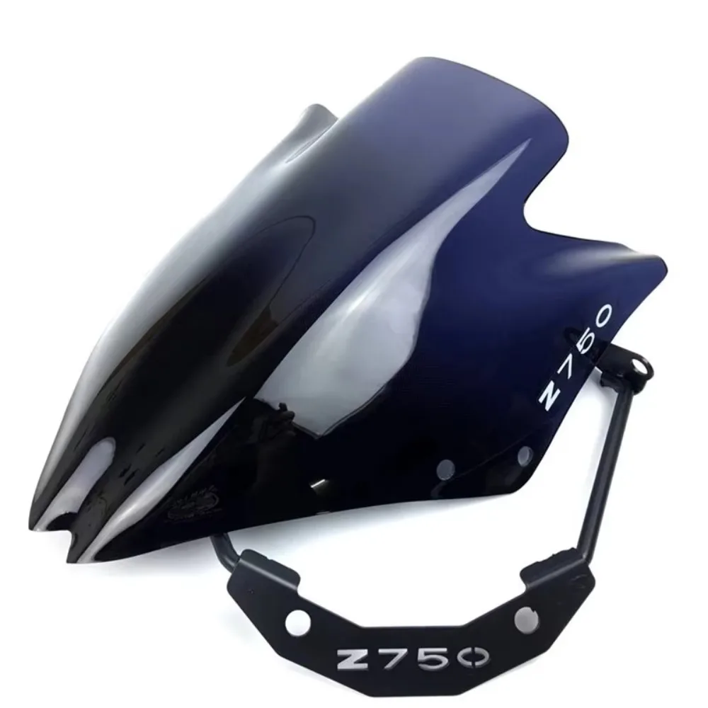 Ajuste para Kawasaki Z750 Z750R 2007-2012 parabrisas Deflector de viento para motocicleta