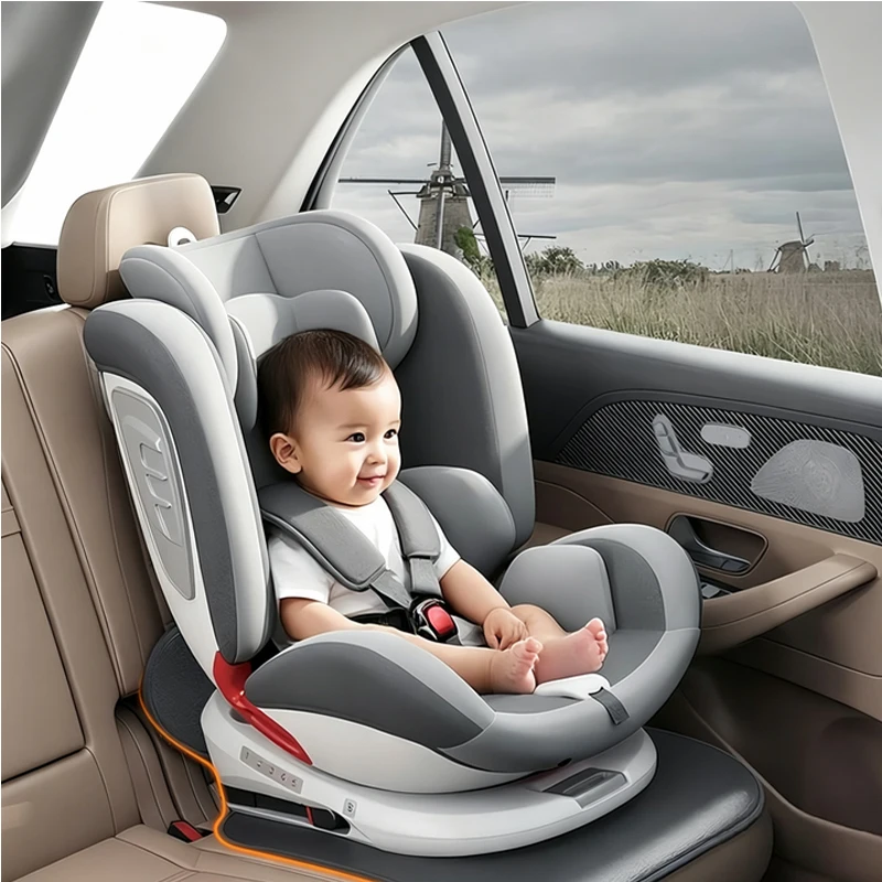 Universal Car Seat Safety Protector Leather Pad for Kids Baby Pets Waterproof Rear Seat Cushion Pad Child Protective Mat Cover