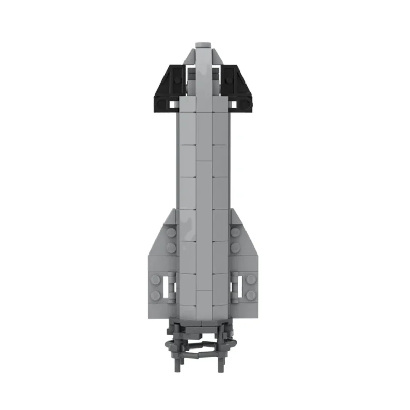 MOC Space X Falcon Super Heavy Carrier Rocket Building Blocks Set Launch Starship Vehicle Bricks Toys For Children Birthday Gift