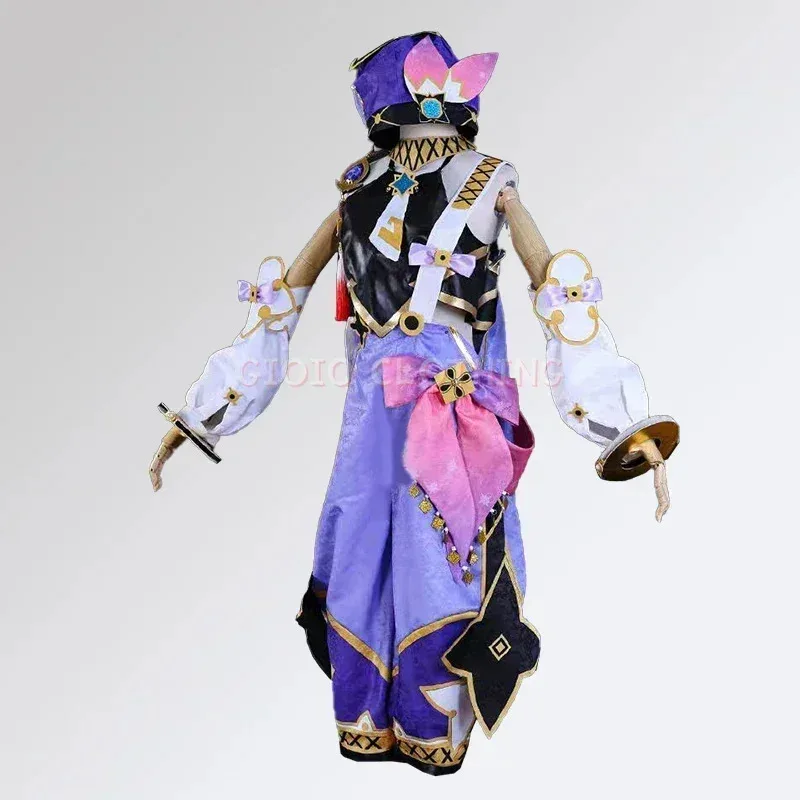 Дори Косплей Костюм Genshin Impact Карнавальная Униформа Парик Аниме Костюмы на Хэллоуин Женская Игра