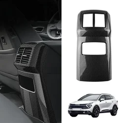 Car Rear Air Conditioning Vent Outlet Protective Trim Cover Sticker for Kia Sportage NQ5 2022 2023 Hybrid GT Line Accessories