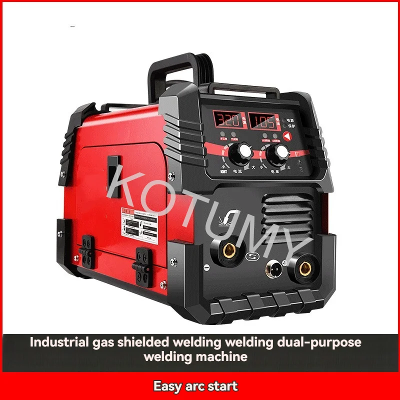 Mig Mma Welding Machine 2 In 1 No Gas Carbon Dioxide Gas Protection Welder 220V Manual Gasless Soldering Welding Equipment