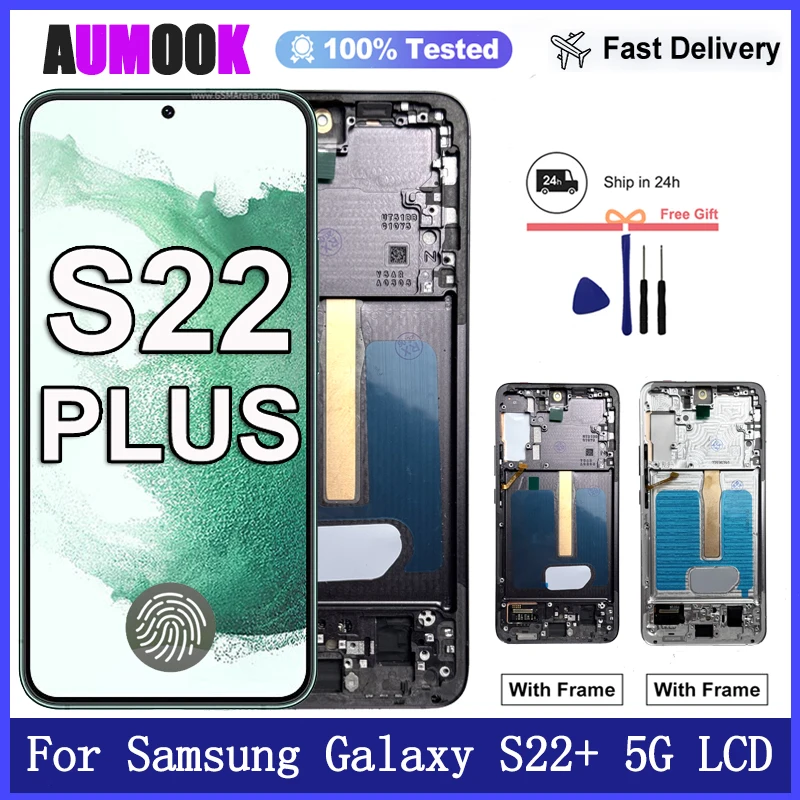 新しい-amoled-ディスプレイサムスンギャラクシー-s22-5g-液晶ディスプレイタッチスクリーンデジタイザサムスン-s22-プラス-5g-液晶ディスプレイの交換用