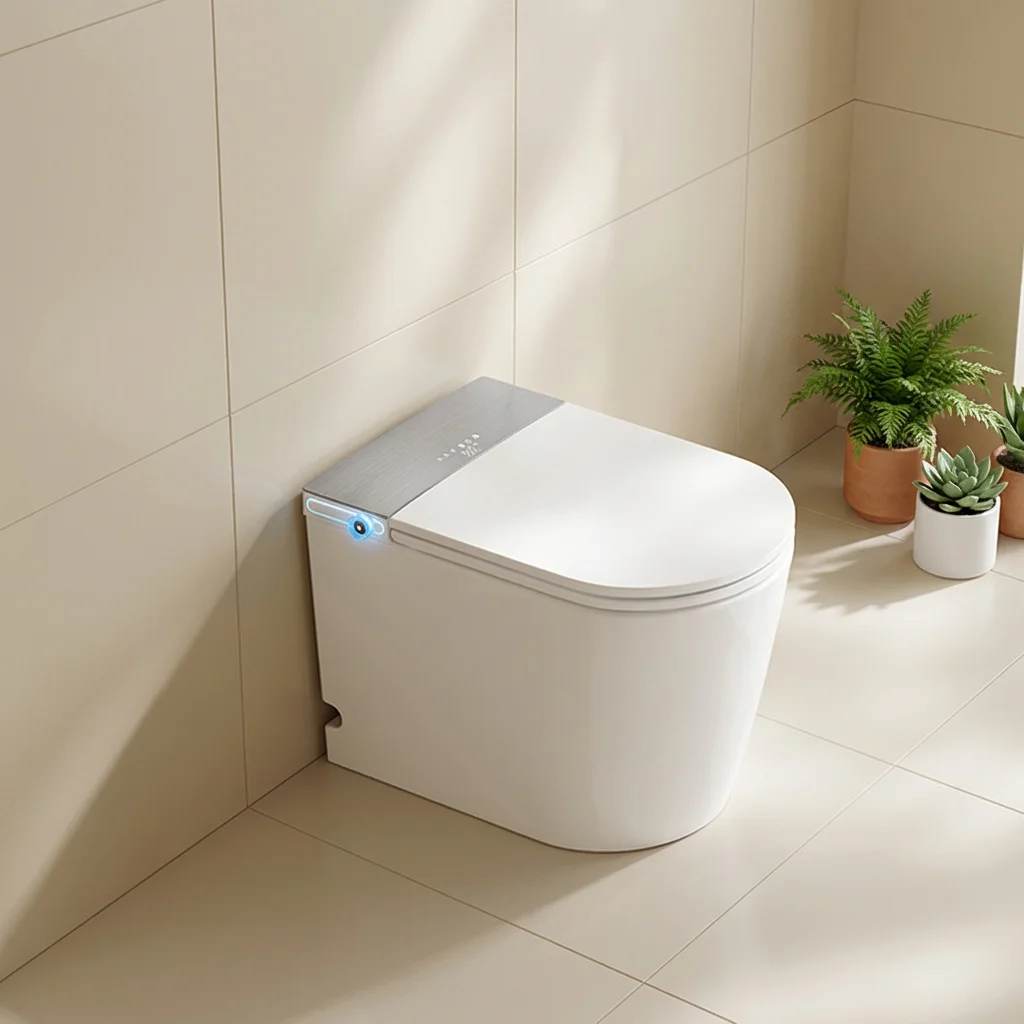S024 Health Life Toilet Set Good Quality Safe Toilets for Bathroom Automatic Self-clean Smart Ceramic Toilet Bidet