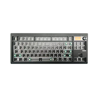 ZUOYA gmk87 Barebones keyboard Kit VIA-programmable Hot Swappable Bluetooth/2.4Ghz/ Type-C Connectivities for Win/Mac