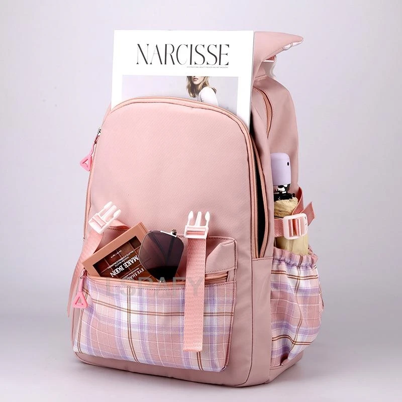 Lilo And Stitch Backpack Teenager Girl Boy BookBag Laptop Rucksack Cute Junior School Student School Bag Mochila Female Male