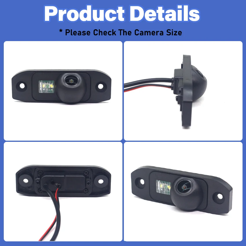 CCD Full HD Night Vision Fisheye Lens Rear View Camera For Volvo XC90 XC60 2007~2014 2015 2016 2017 2018 2019 Car Monitor