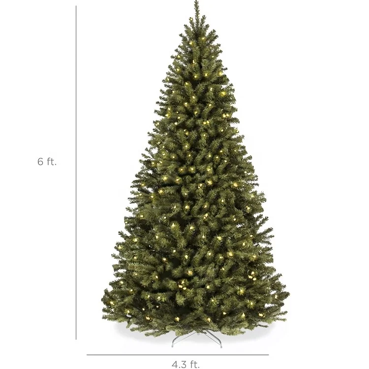 Christmas 2024 Unique Products Prelit Christmas Tree With Warm Light For Home Decor