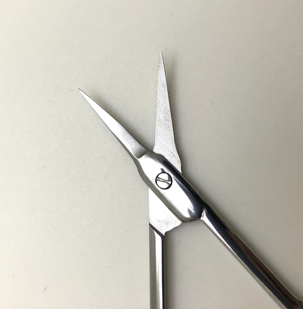 Stainless Steel Curved Tip Thin Blade Cuticle Scissors Nail Clippers Trimmer Manicure Tools Eyebrow Tools Dead Skin Remover image 5