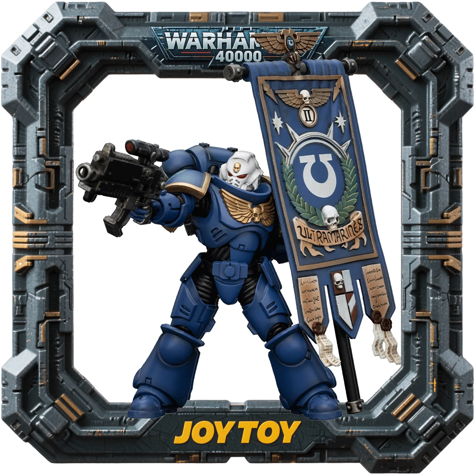 

JOYTOY Warhammer 40000 1/18 Action Figure - 3 Ultramarines Heroes Optional(JT2498/JT2481/JT2474)