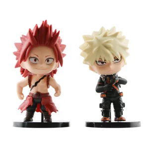 شخصية My Hero Academia برأس كبير ، Q Ver ، طقم 6 قطع من دمى Bakugou Katsuki ، All Might Deku ، مجموعة Todoroki Shoto ، 10-12 سم أفضل 10 دمى كبيرة الرأس للمبيعات - رقم 5