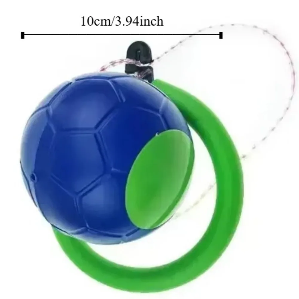 Pé hoop bola pé saltando bola pular cordas esportes exercício bola de treinamento de reação na corda altura crescimento