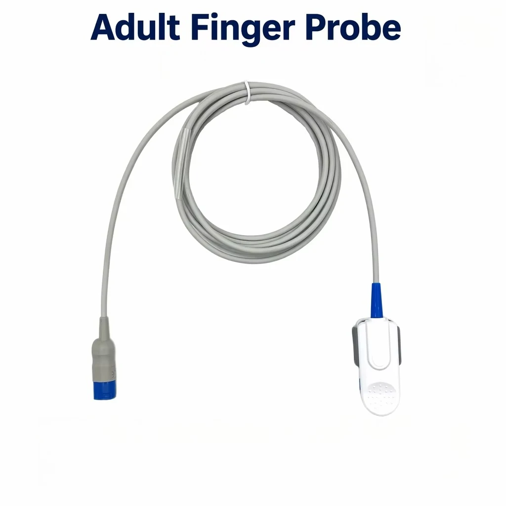 8-Needle Oxygen Saturation Sensor Adult Clip