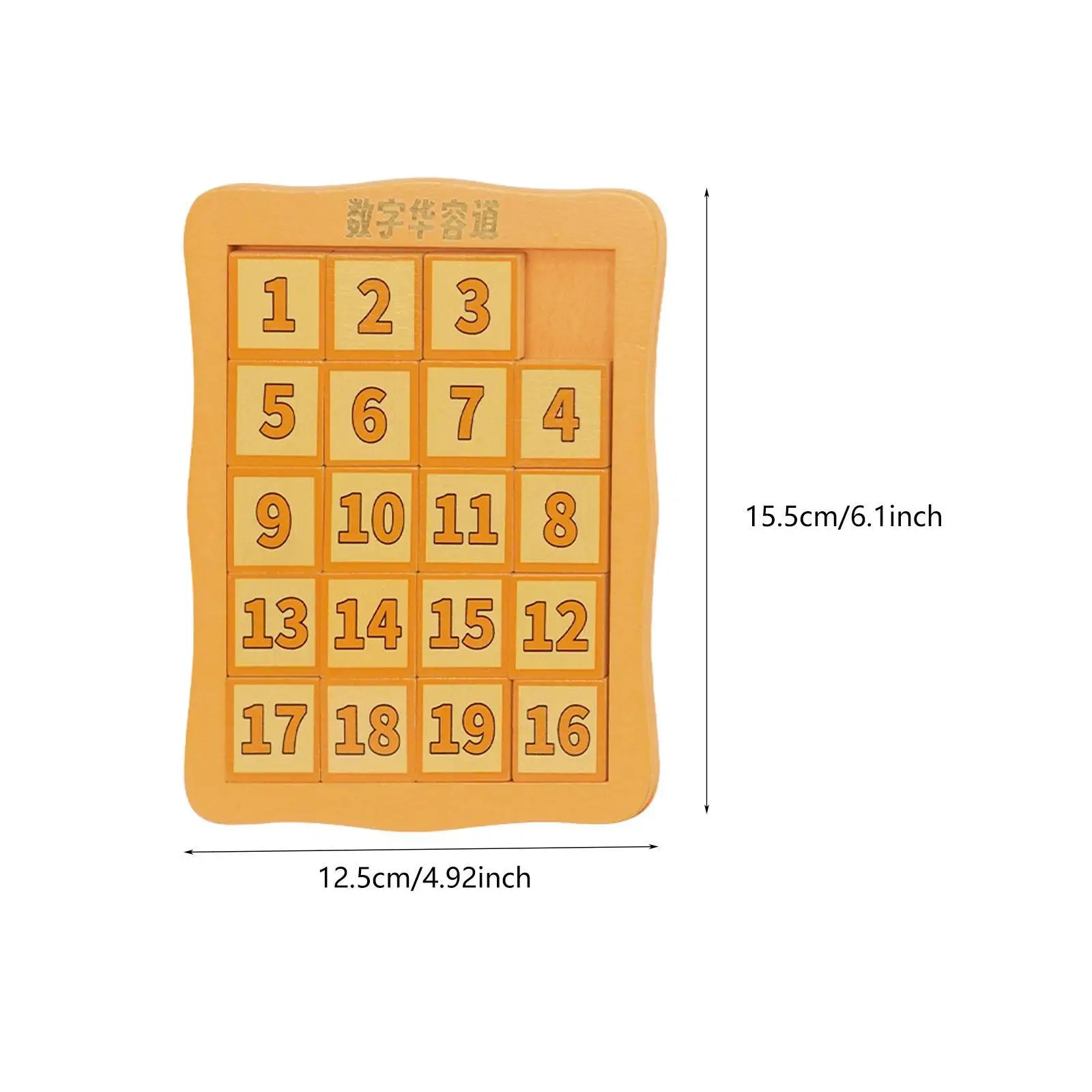 Number Puzzle Game Sliding Block Game Educational Math Educational Toy Number