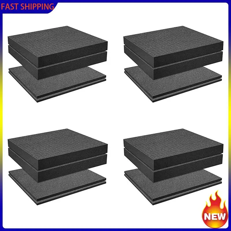 

Especial Grid Foam Cube-Foam, 8 Pieces 300X300x50mm/8 Pieces 300X300x10mm, Tool Box Camera Case Foam, Case Insert,Tool