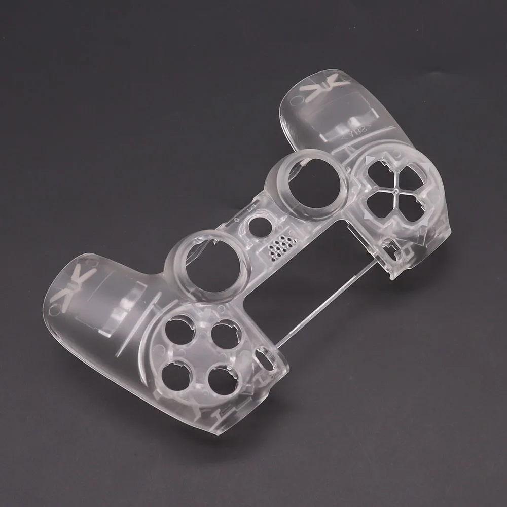For PS4 Pro JDM-050 JDM-055 Transparent Hard Plastic Controller Housing Case Buttons Replacement Shell Gamepad JDS-055 JDS-050 - view 2