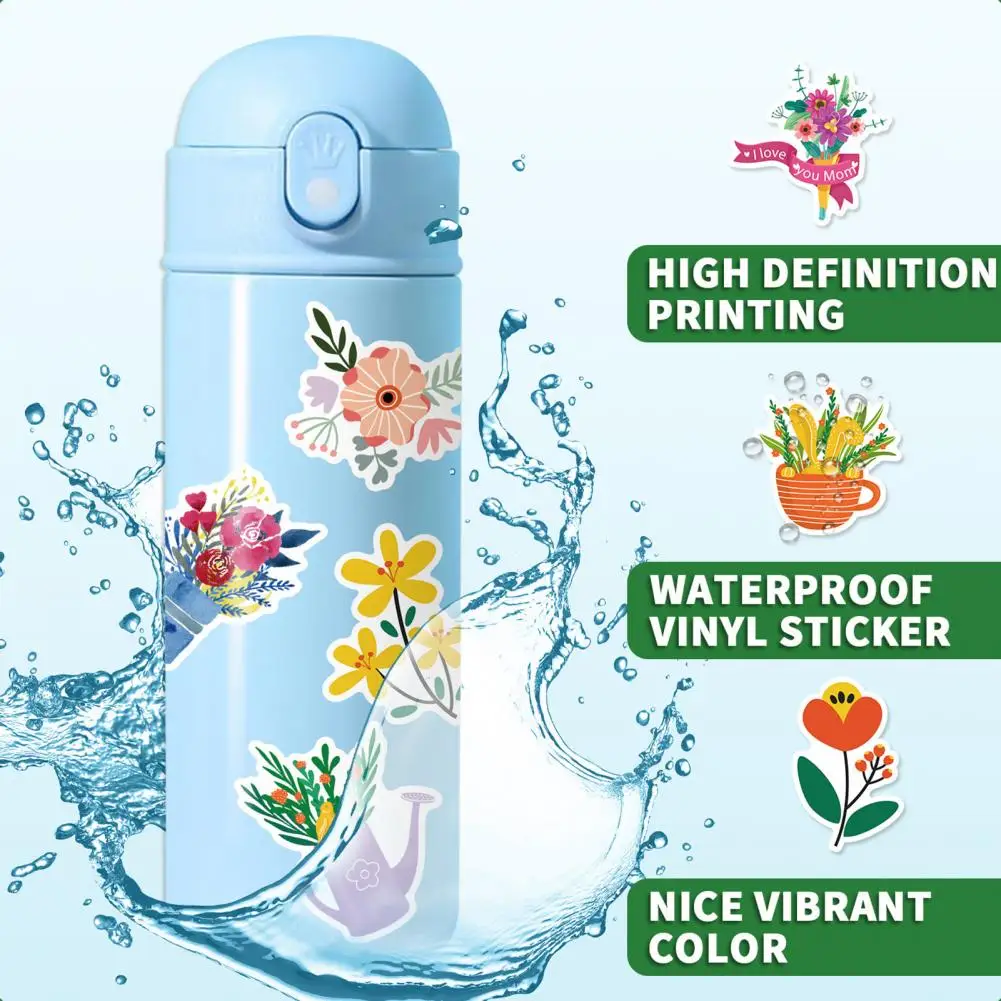 สติกเกอร์กราฟฟิตี100ชิ้นสติกเกอร์รูปสัตว์น่ารักกันน้ำขวดน้ำสติกเกอร์แล็ปท็อปชุดสติกเกอร์สัตว์สติกเกอร์เครื่องเขียน