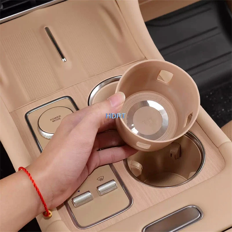 For Chery Fulwin T11/Exeed ET8/Exlantix ET8 E02 2026 + Car Styling Center Console Water Cup Holder Storage Box Dust Proof Cover
