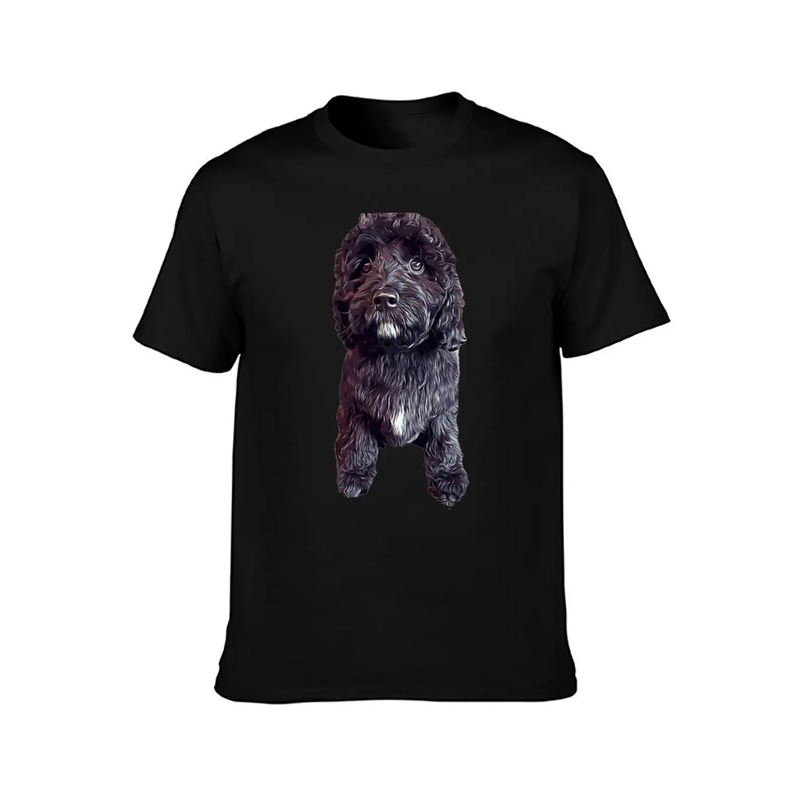Cavapoo Cavoodle Cockapoo Cuteness T-Shirt, Summer Casual Cotton Tee, Oversized Streetwear Tops, Vintage Graphic Print