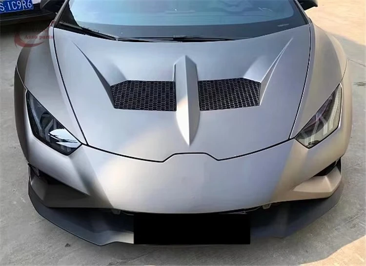 

For Lamborghini Huracan LP580 LP610 EVO Upgrade LB Style Dry Carbon Fiber Hood Front Trunk Lid
