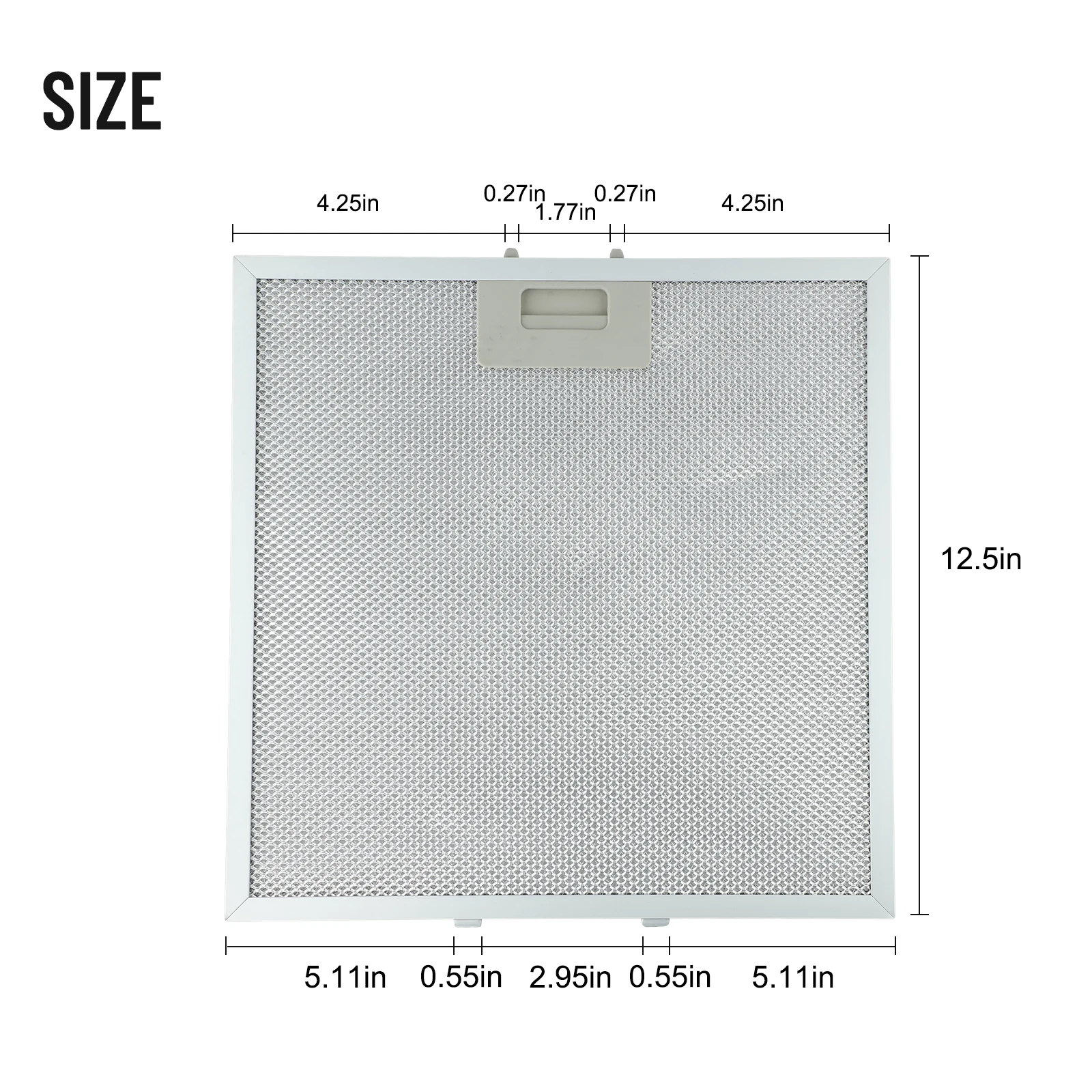Hood Filter Fits Filter None Mesh Extractor Metal Silver Stainless Steel Vent Filter 1PCS 320×320x9mm Cooker None