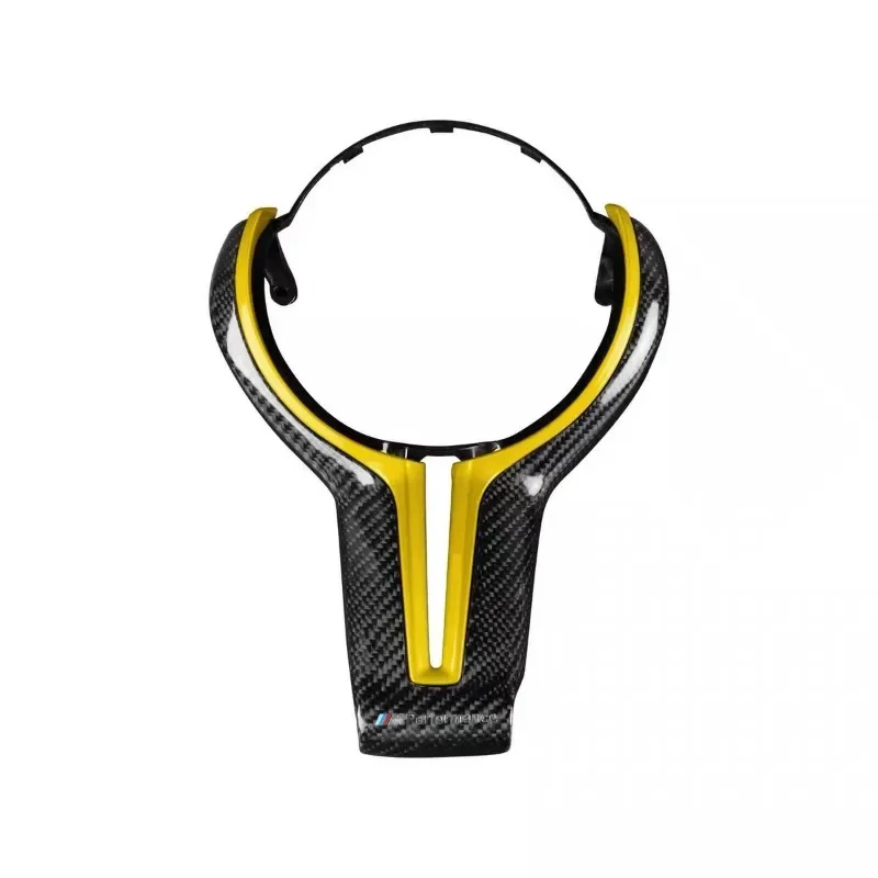 Anwendbar für BMW 1234-Serie GT F10F18F30M2M3 Lenkrad-Tanga-Abdeckung aus echtem Carbon, MP