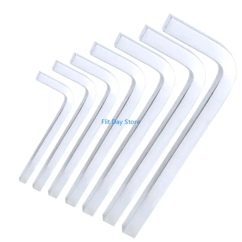 F92C 7pcs L Форма Квадратная Клавиша Ключ Ключи