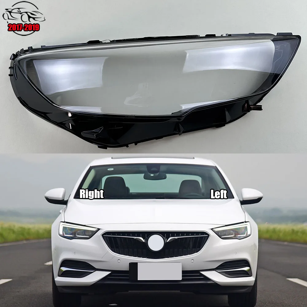 

For Buick Regal 2017 2018 2019 Headlamp Transparent Cover Lamp Shade Headlight Shell Lens Plexiglass Replace Original Lampshade