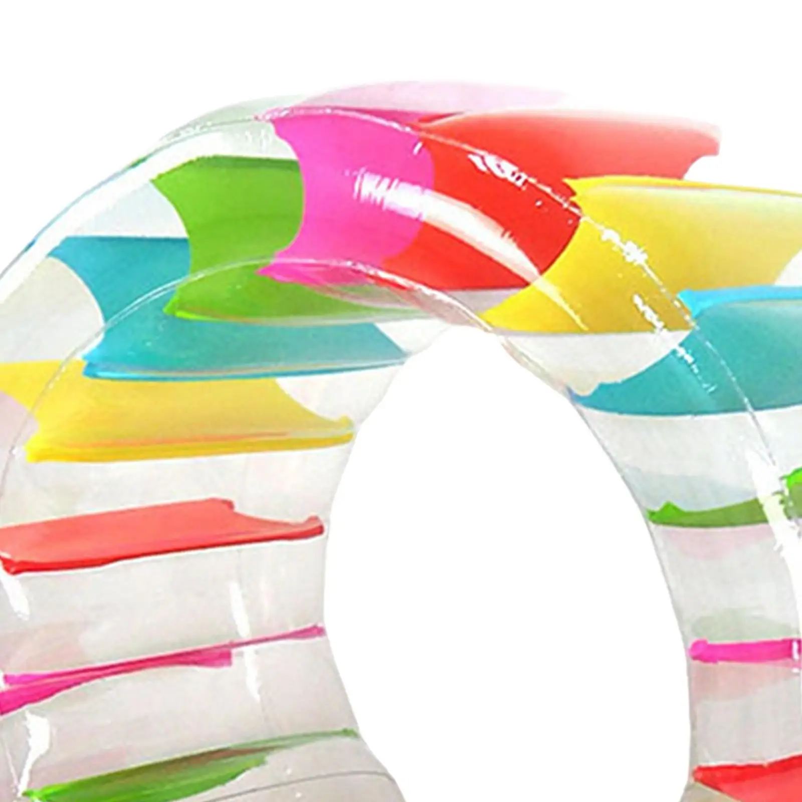 Inflatable Water Wheel Giant Swimming Pool Float Water Float Inflatable Water Roller for Lawn River Grass Playing Backyard Yard image 5