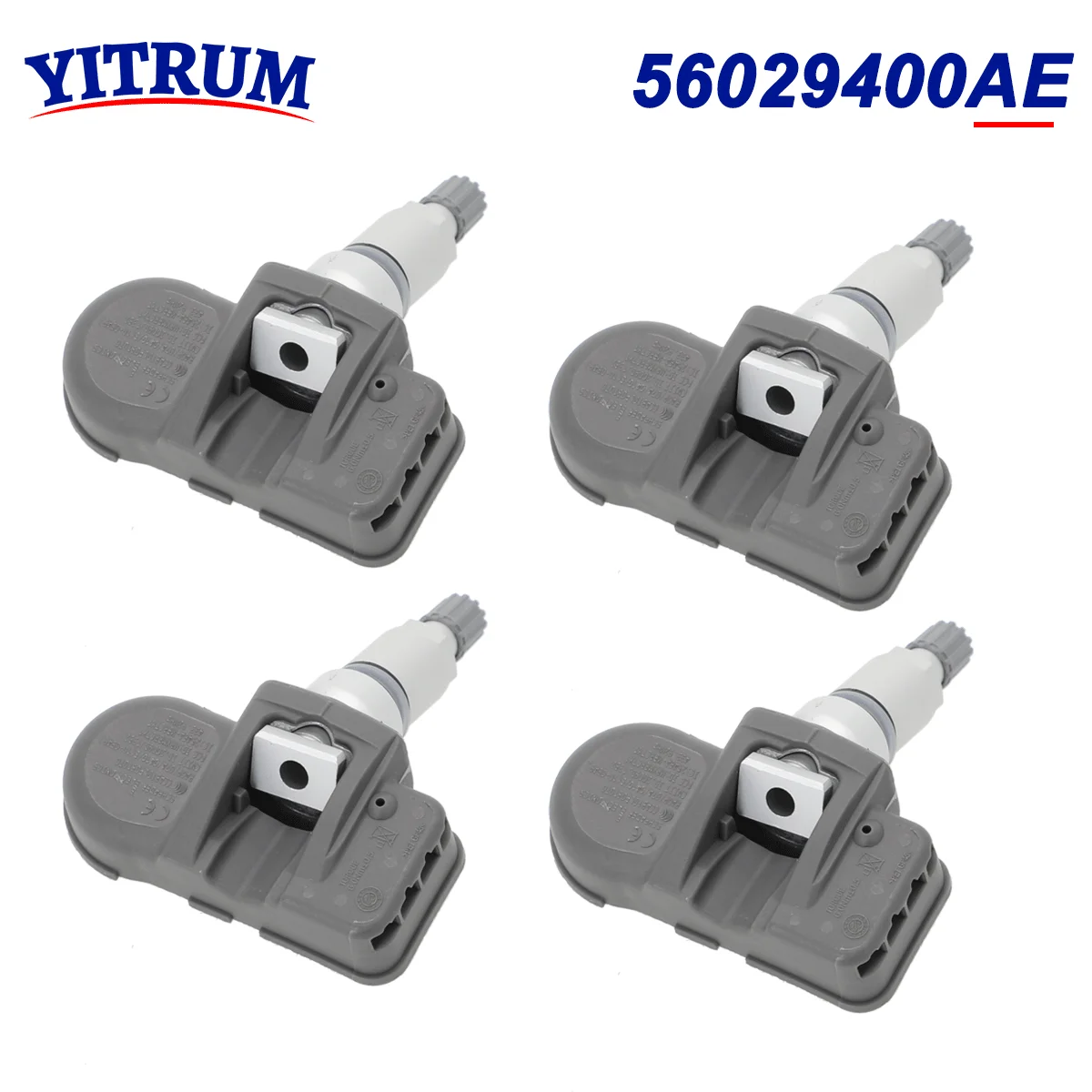 

YITRUM 1/4PCS 56029400AE Tire Pressure Sensor For Chrysler 300 SRT 300C Dodge Charger Magnum Viper TPMS Sensor 433MHz