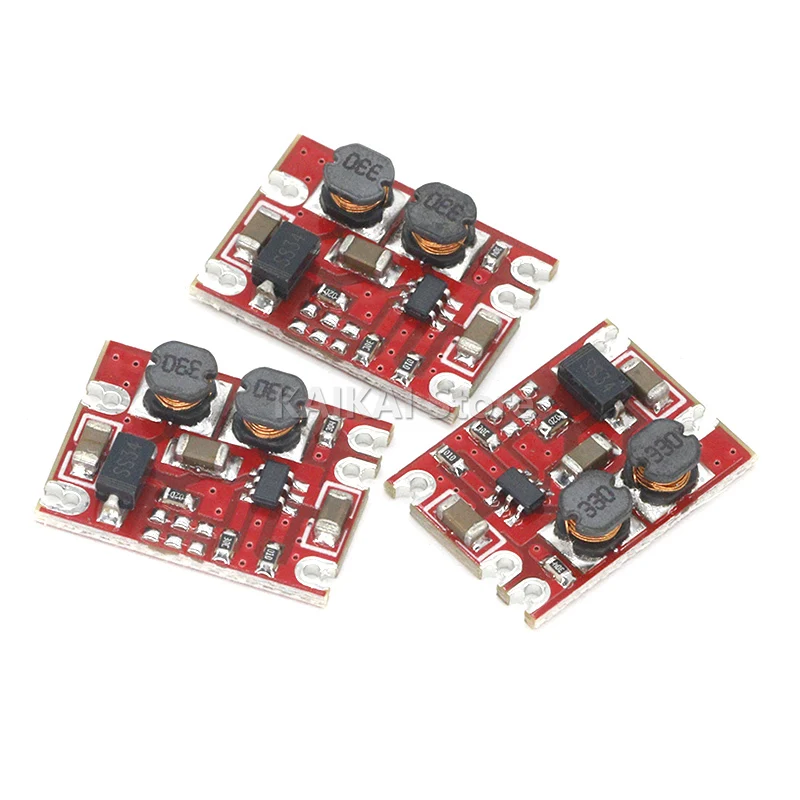 DC-DC Automatic Buck Boost Power Module Step Up and Down Board Input 3V-15V Output 3.3V/5V/4.2V/9V/12V Electronic DIY PCB